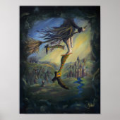 Hexenfrau Poster (Vorne)