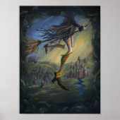 Hexenfrau Poster (Vorne)
