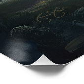 Hexenfrau Poster (Ecke)
