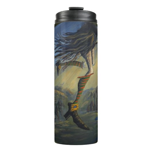 Hexenfrau Thermosbecher (Vorderseite)