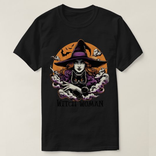 Hexenfrauen 1 T-Shirt (Design vorne)
