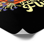 Hexenfrosch Häufiger Flyer-Reitbroom Halloween Poster (Ecke)