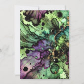 Hexengebräu Halloween-Alkoholtink Einladung (Vorderseite)