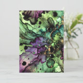 Hexengebräu Halloween-Alkoholtink Einladung (Stehend Vorderseite)