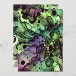 Hexengebräu Halloween-Alkoholtink Einladung