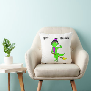Hexengecko Kissen