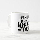 Hexengesicht Kaffeetasse (Vorderseite Links)