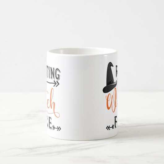 Hexengesicht Kaffeetasse (Mittel)