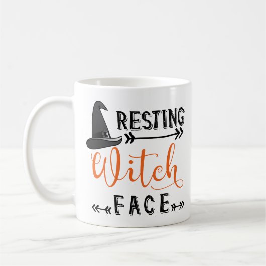 Hexengesicht Kaffeetasse (Links)