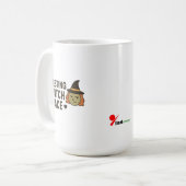 Hexengesicht Kaffeetasse (Vorderseite Links)