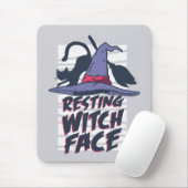 Hexengesicht Mousepad (Mit Mouse)