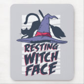 Hexengesicht Mousepad (Vorne)