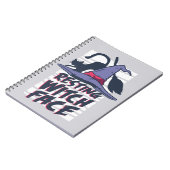 Hexengesicht Notizblock (Linke Seite)