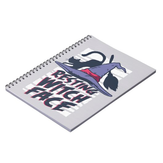 Hexengesicht Notizblock (Linke Seite)