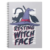 Hexengesicht Notizblock (Vorderseite)