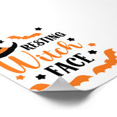 Hexengesicht Poster (Ecke)