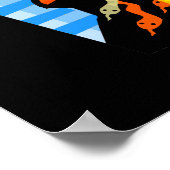 Hexengesicht Poster (Ecke)