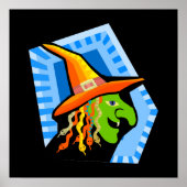 Hexengesicht Poster (Vorne)