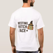 Hexengesicht T-Shirt (Rückseite)