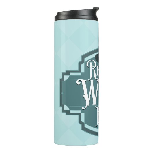 Hexengesicht Thermosbecher (Nach links gedreht)