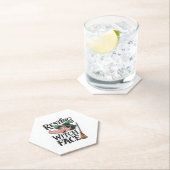 Hexengesicht Untersetzer (Vor Ort)