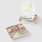 Hexengetränk Steinuntersetzer (Seitenansicht)