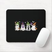 Hexenghosts Spooky Halloween Witchy Women Girl Mousepad (Mit Mouse)