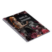 Hexengrimoirbuch der Schatten Notizblock (Rechte Seite)