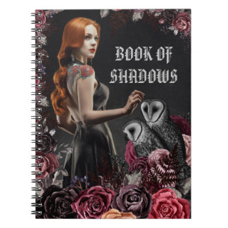 Hexengrimoirbuch der Schatten Notizblock
