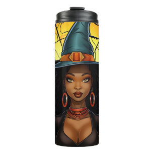 Hexenhafter Halloween Thermosbecher