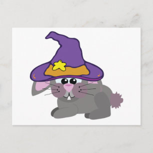 hexenhaftes Goofkins-Kaninchen Postkarte