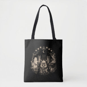 Hexenhaftes Gothic-Katzen-Ritual Unterstützt Euren Tasche
