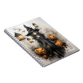 HexenHalloween Personalisiertes SpiralNotebook Notizblock (Rechte Seite)