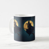 HexenHalloween-Tasse - Spooky Coffee Cup-Geschenk Kaffeetasse (Vorderseite Links)