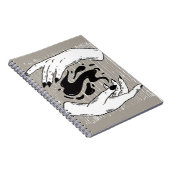 Hexenhandschuhe Notizblock (Rechte Seite)