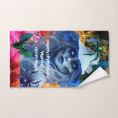 Hexenhandtuch Handtuch (Handtuch)