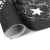 Hexenhandwerk Geschenkpapier (Rolleneckpunkt)