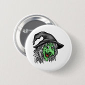 Hexenhase Button (Vorne & Hinten)