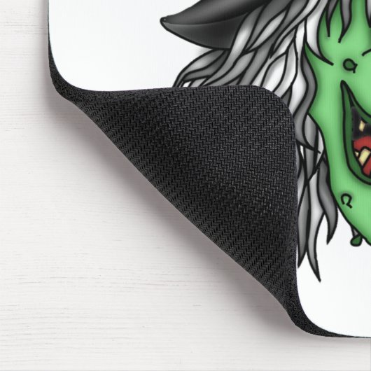 Hexenhase Mousepad (Ecke)