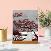 Hexenhasel-Geist Acrylschild (Hochzeit)