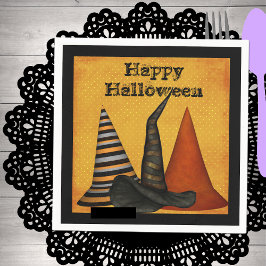 Hexenhats Halloween-Party Napkins Serviette