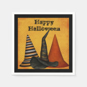 Hexenhats Halloween-Party Napkins Serviette (Vorderseite)
