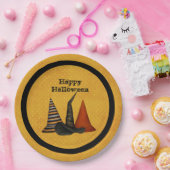 Hexenhats-Halloween-Party Pappteller (Party)