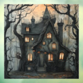 Hexenhauptklammer Fensteraufkleber (Blatt 3)