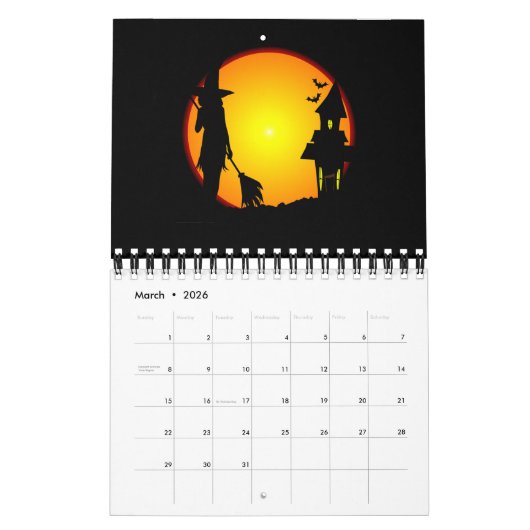 Hexenhaus Kalender (Mär 2026)
