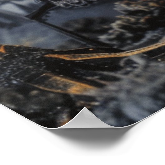 Hexenhaus-Poster Poster (Ecke)