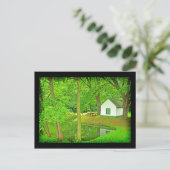 Hexenhaus Postkarte (Stehend Vorderseite)