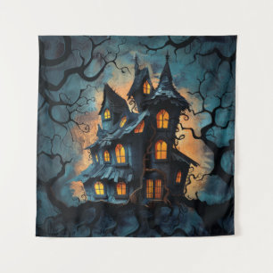 Hexenhaus-Tapestry Wandteppich