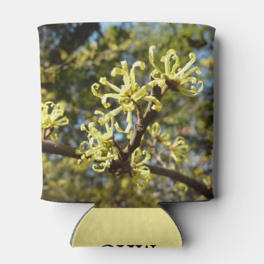 Hexenhazel-Blume Dosenkühler (Rückseite)