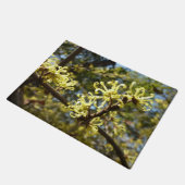 Hexenhazel-Blume Fußmatte (Schrägansicht)